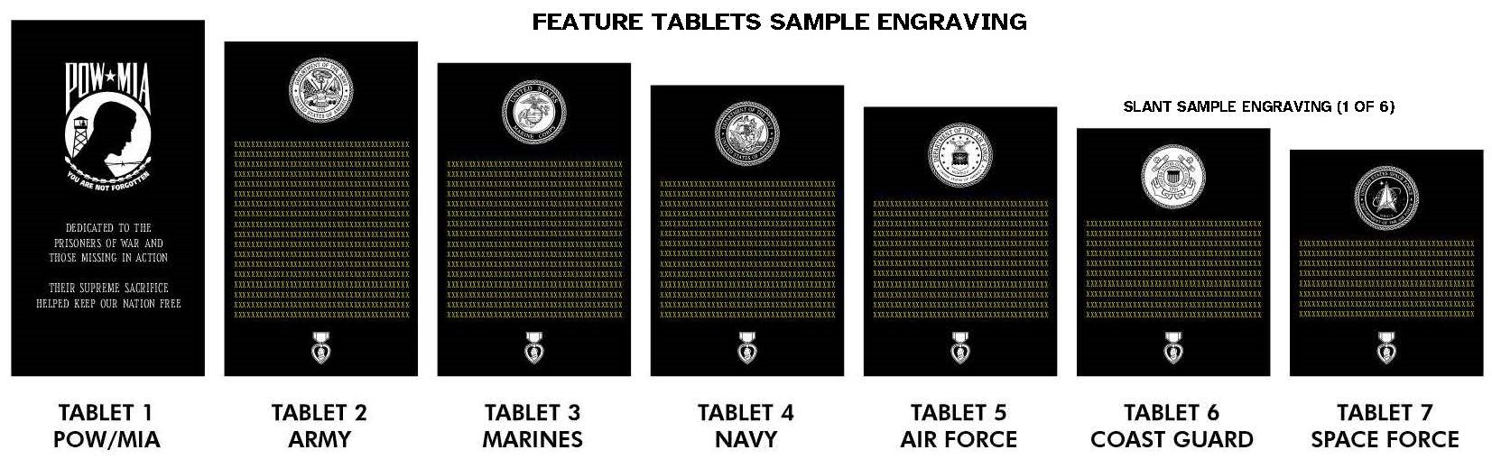 Tribute Park - Concept Military Tablets